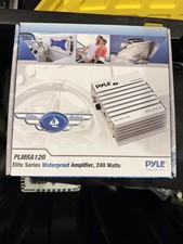 Pyle Hydra Marine Amplifier Upgraded Elite Series 240 Watt 4 Channel Audio