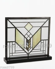 Frank Lloyd Wright Lake Geneva Tulip Stained Glass Gift YT8338