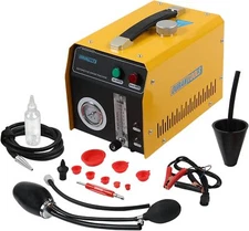 Car EVAP Smoke Machine Leak Detector Fuel Pipe Leak Tester W/Flowmeter Dual-Mode