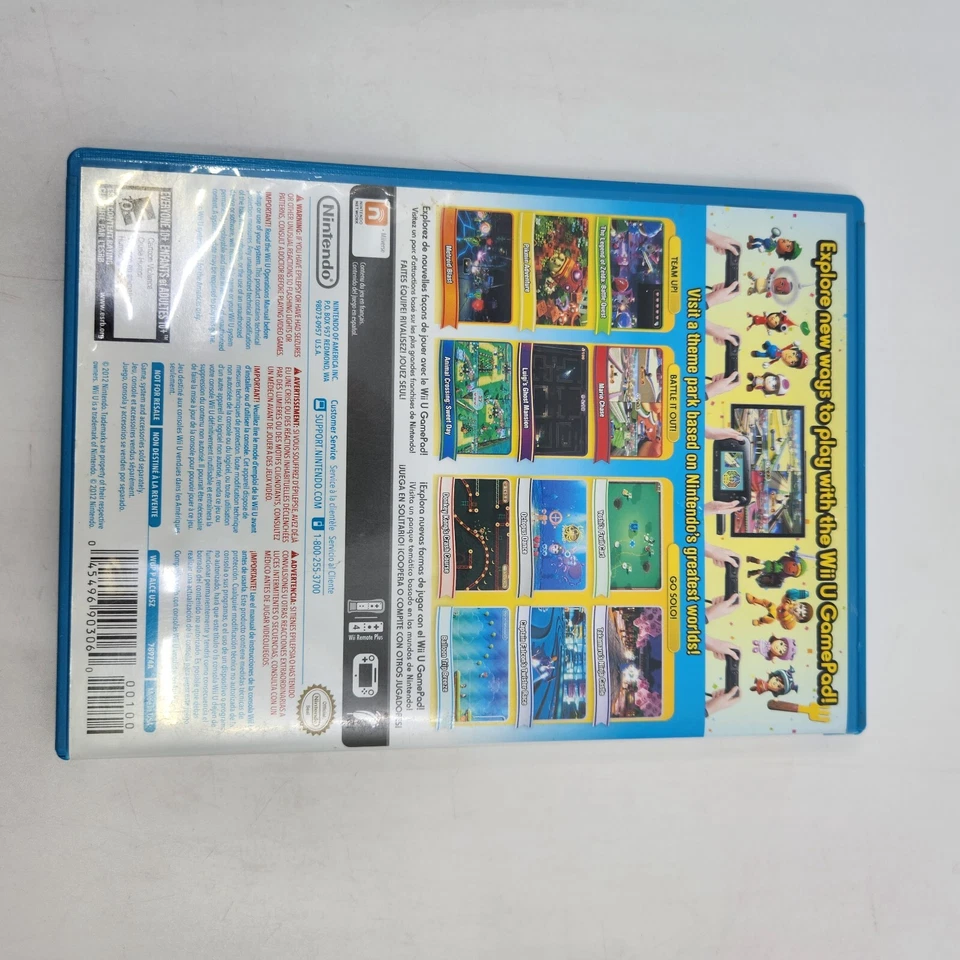 Nintendo Land Nintendo Wii U 2012 Complete Game Case Manual Insert Pre-owned - Image 2 of 4