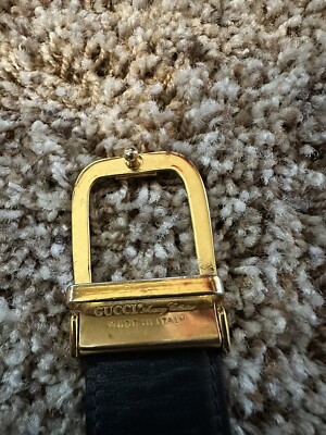 Vintage Gucci Gold GG Buckle il_1080xN.2176650666_r61j.jpg main image 3