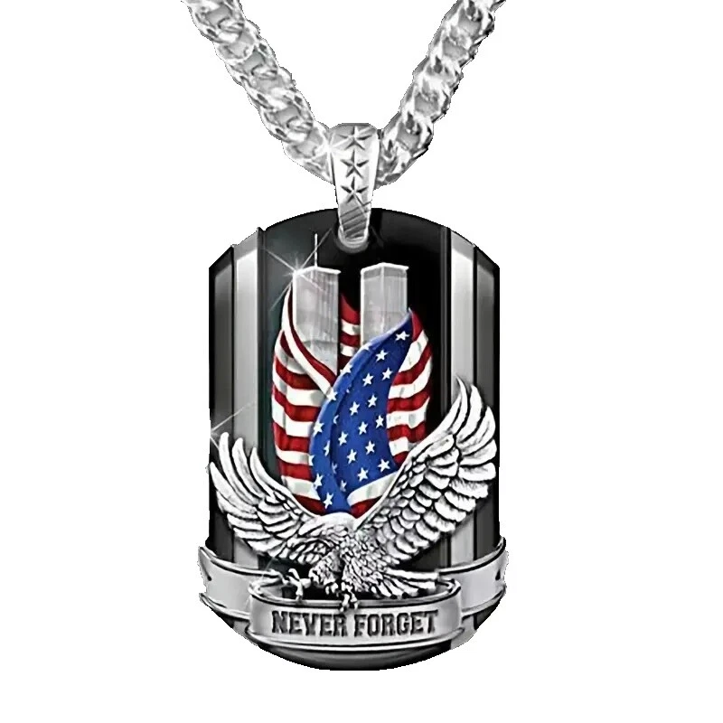 Colgante de acero inoxidable Banderas y política Moda Collares y Colgantes