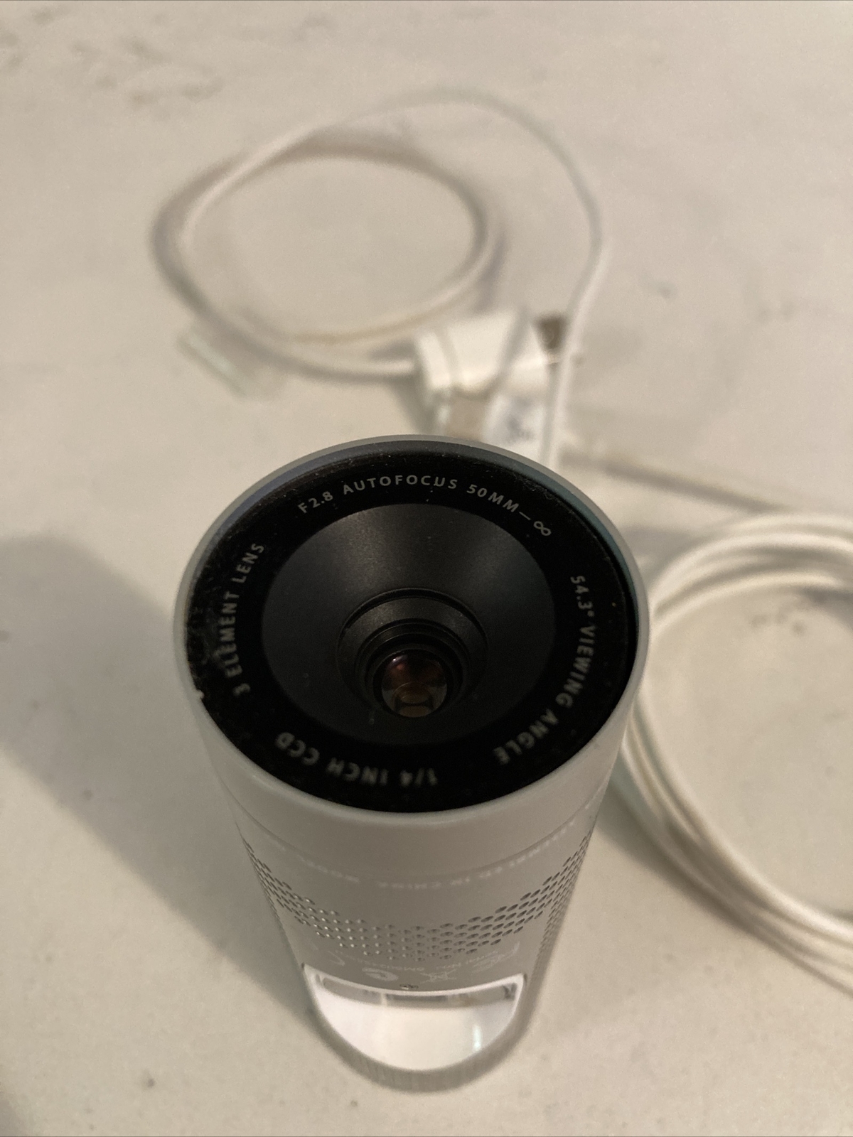Apple iSight Firewire F2.8 Autofocus 50MM 3 Element Lens Webcam Camera ...