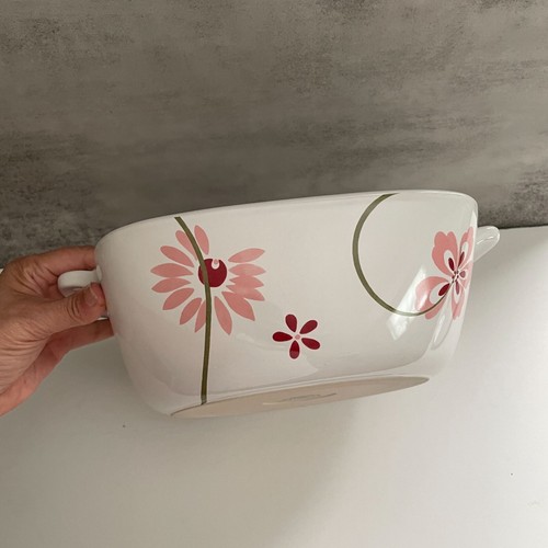 Corelle Coordinates Pretty Pink 2.5 QT Square Covered Casserole Baking Dish - Picture 6 of 9