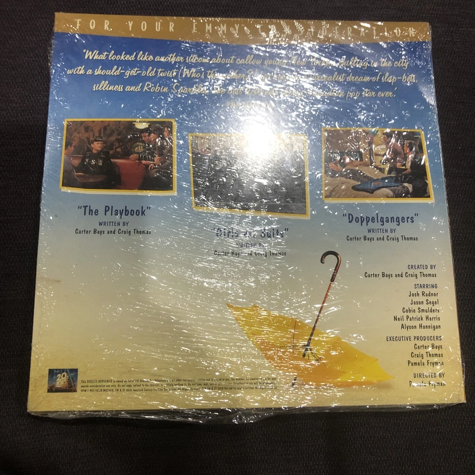 FYC Emmy DVD 2010 - HOW I MET YOUR MOTHER Neil Patrick Harris 3 Episodes - NEW - Image 4 of 4