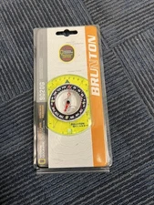 NEW Brunton Classic 9020G Baseplate Compass With Declination Adjustment