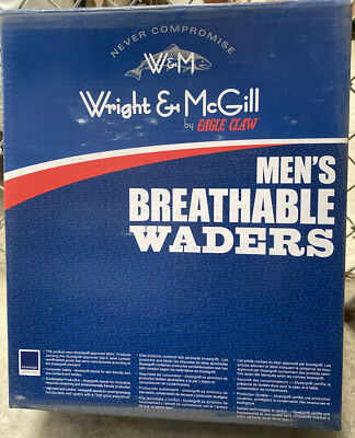 Wright & McGill Men s Breathable Waders- Size Small
