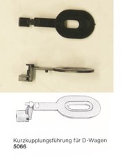 Bastler - Kurzkupplungsführung für Roco u. Röwa D-Zugwagen, 1 Stück - rw116