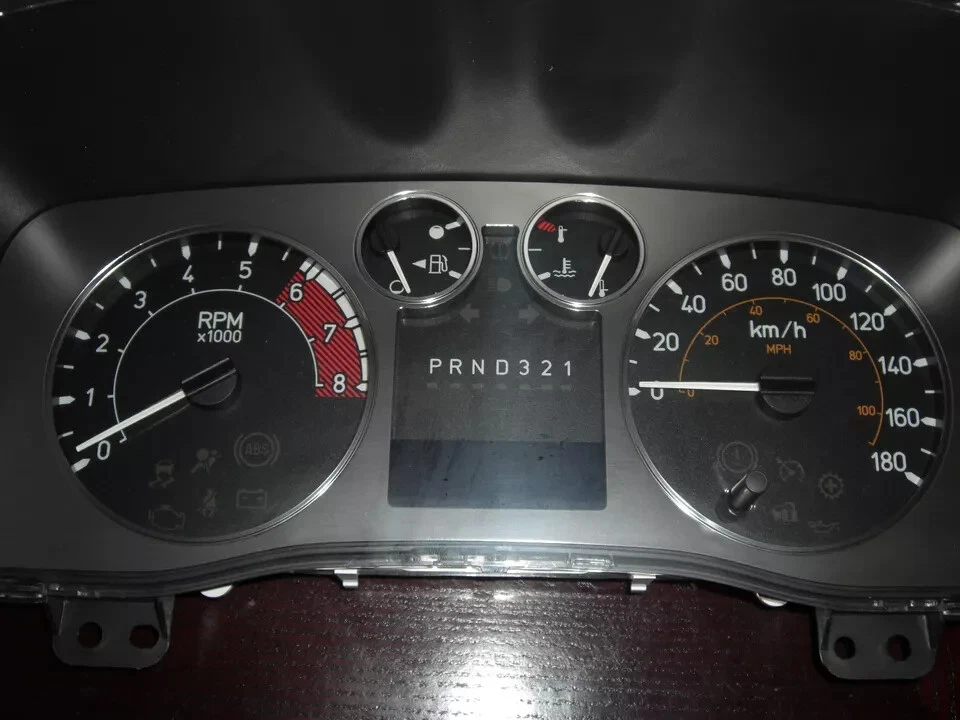 2006-2010 06-10 GM HUMMER H3 H3T SUV SUT NOVO PAINEL DE VELOCÍMETRO CROMADO 25946691 - Imagem 2 de 4