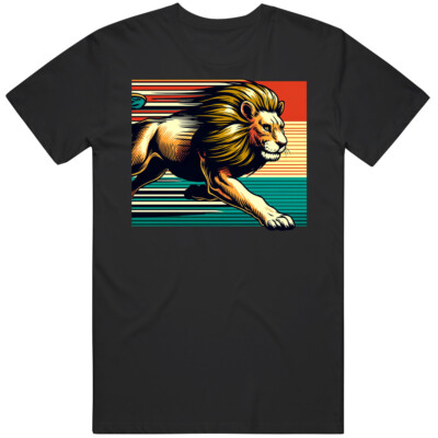 Lion Animal King Of The Jungle T Shirt