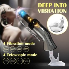 Automatic Sex Machine Telescopic G spot Dildo Masturbation Electric Sex Toys US
