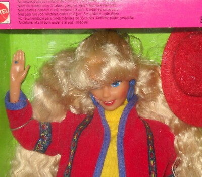 4076 NRFB Mattel United Colors of Benetton Barbie Doll Foreign