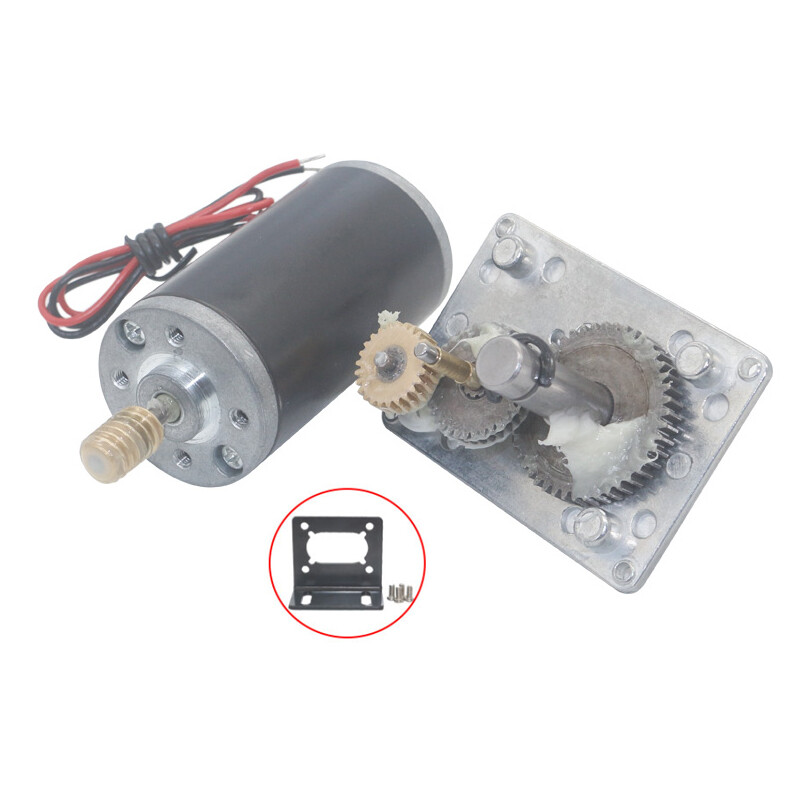 DC12V 24V 5840-31ZY Large Torque Metal Turbo Worm Gearbox Reduction Gear Motor