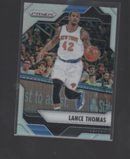 LANCE THOMAS   2016-17  PANINI PRIZM SILVER PRIZMS CARD #127