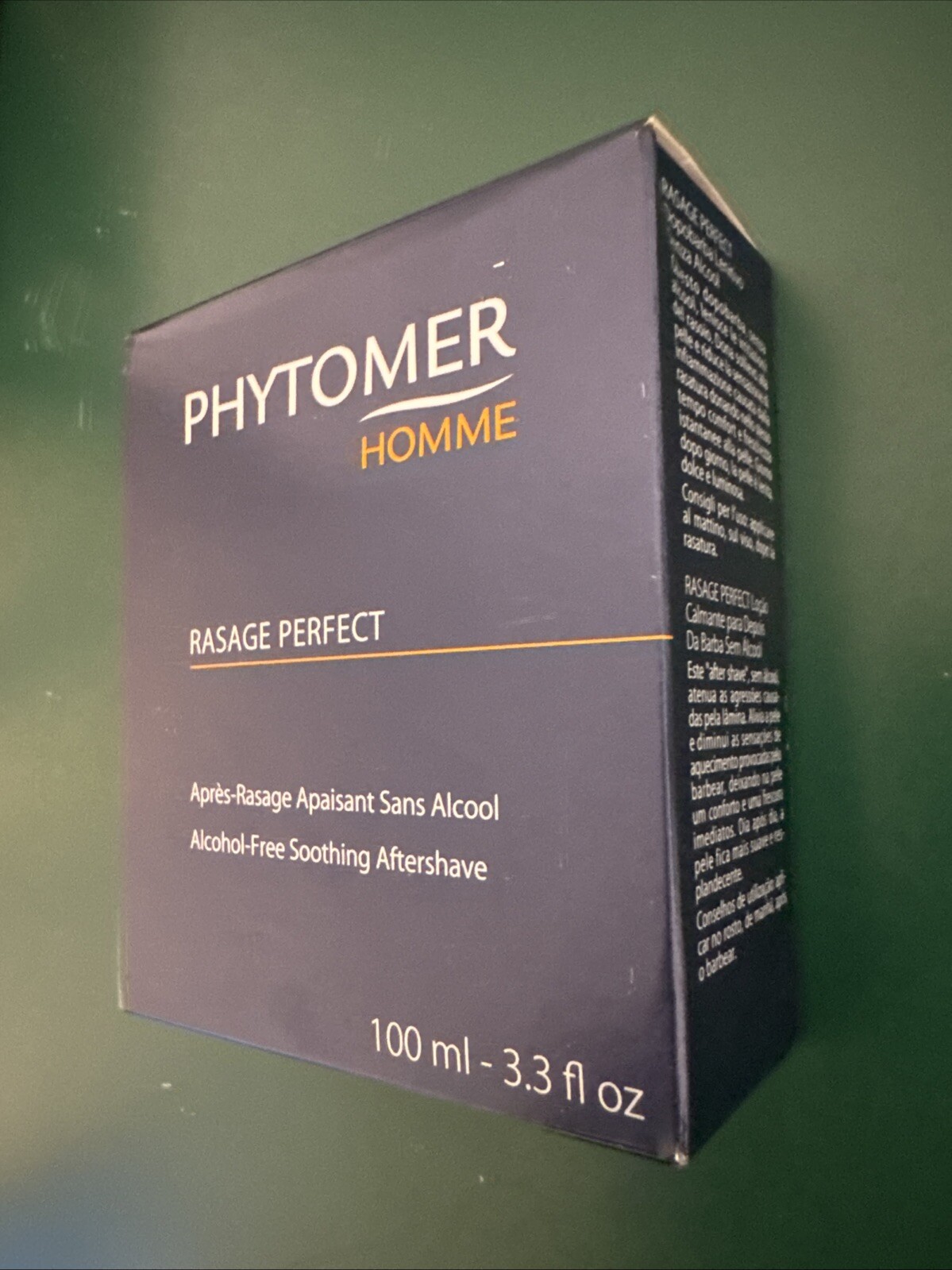 Phytomer Homme Rasage Perfect Alcohol Free Soothing Aftershave 3.3oz/100ml
