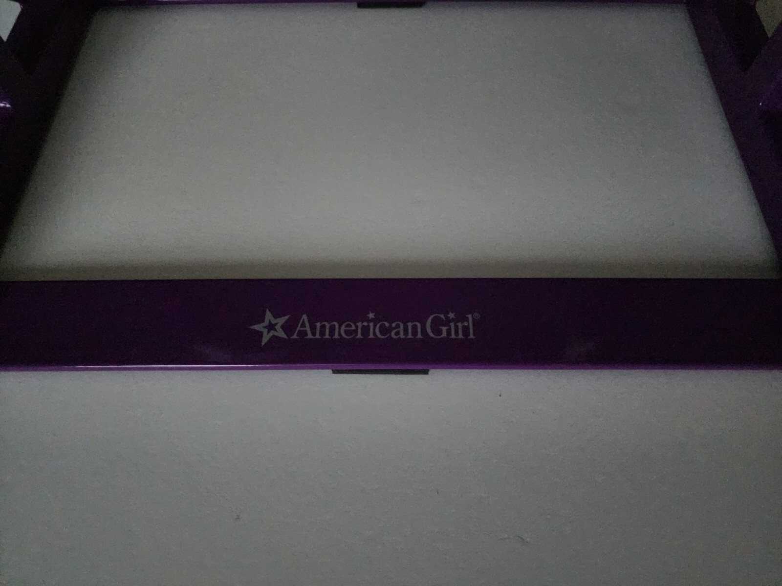 American Girl Doll Gymnastics Set Pink Balance Beam Purple Bar And Green Mat