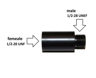 Silencer Adapter 1 2 Unf Kandar Cp 1 Tuning With Thread Protector Suppressor Outdoor Sports Air Guns Slingshots Silencer Adapter 1 2 Unf Kandar Cp 1 Tuning With Thread Protector Suppressor Outdoor Sports Air Guns Slingshots