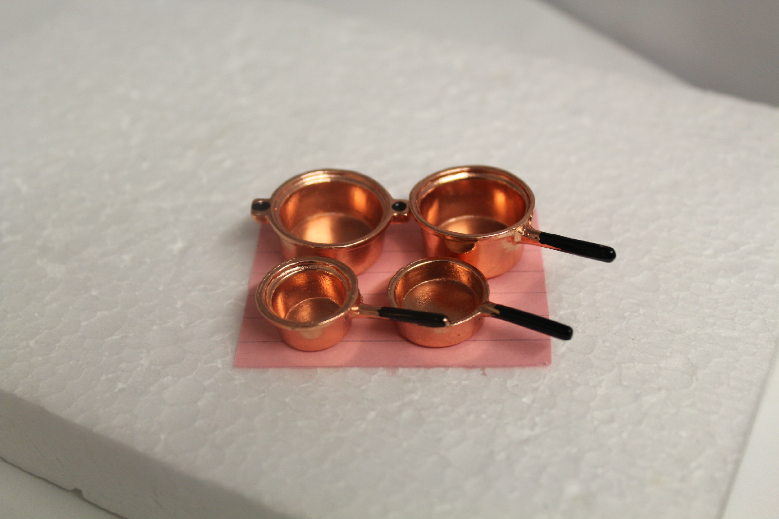 DOLLS HOUSE ( Set Copper Pans eBay