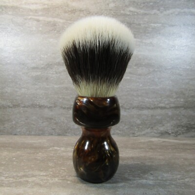 Yaqi Caramel Cat's Whisker Synthetic Rasierpinsel