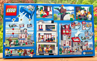 LBUILD フリーダム&ジャスティスセット　 三口家 🍁 LEGO 8403 City House Apartment - Brand New Sealed, Nice Box