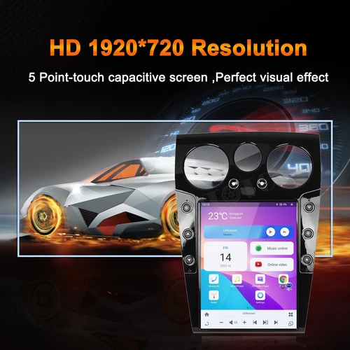 Android Car Radio 2Din Stereo Receiver For Bentley Continental GT 2004-2011 128G - Picture 8 of 13