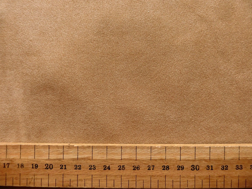 Dark Camel Midweight Authentic Premium Alcantara Mircofibre Suede-like Fabric 2M - Picture 6 of 13