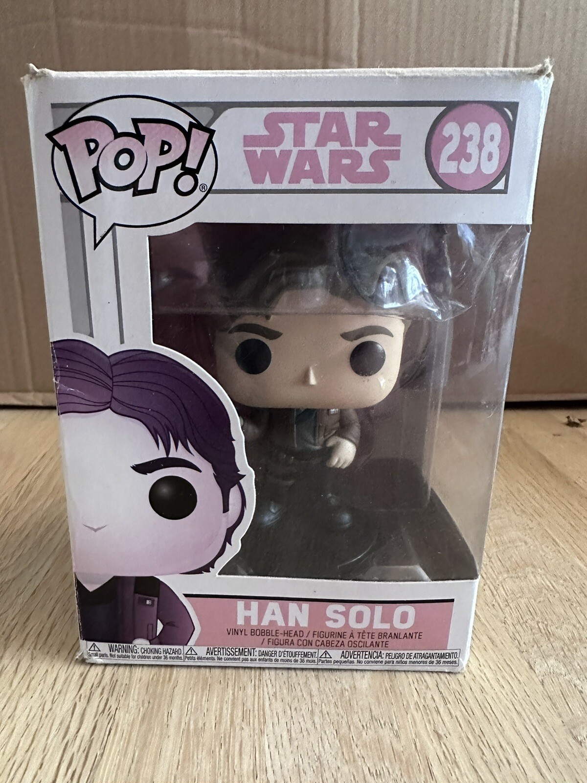 Funko Pop! Figura De Vinilo Star Wars: Solo - Young Han Solo #238