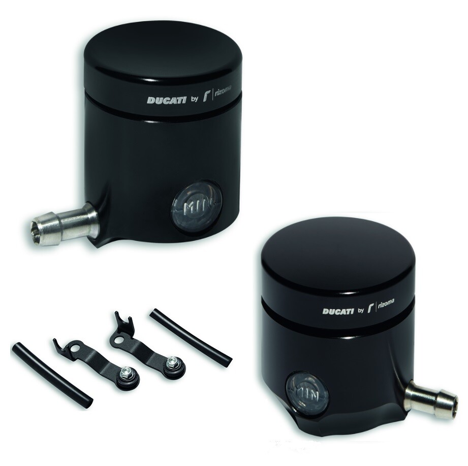 Ducati By Rizoma Brake Clutch Reservoir Set, Monster 1200/S