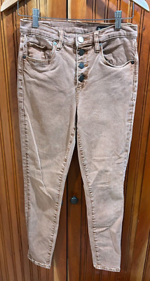BLANK NYC Jeans Women's 27 The Great Jones High Rise Skinny Stretch Pants 28X26