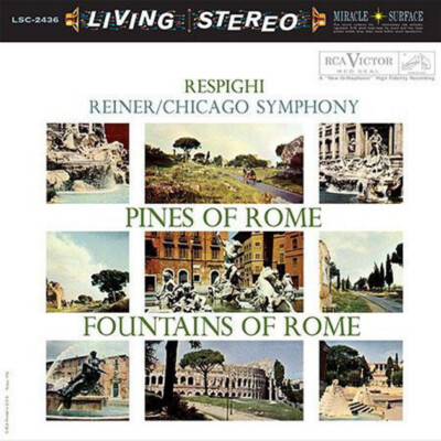 ANALOGUE PRODUCTIONS  CAPC-2436  RESPIGHI  PINES/FOUNTAINS OF ROME HYBRID SACD !