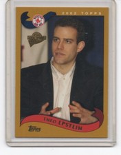2005 Topps All Time Fan Favorites Theo Epstein RC Rare Cubs Red Sox HOF HOT