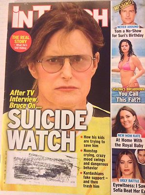 InTouch Magazine Kaitlyn Kenner On Suicide Watch May 4, 2015 081317nonrh