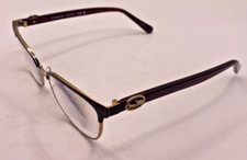 COACH EYEGLASSES FRAMES ONLY HC5130 RED GOLD CAT EYE FULL RIM 53-17-140