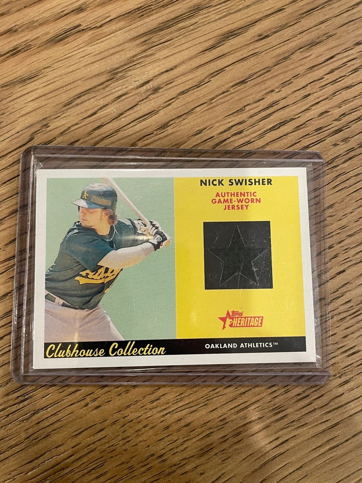 6 различных игровых реликвийных карт Topps Clubhouse Collection — цена для перемещения - Изображение 2 из 4