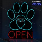 Personalization Open Pet Clinic Neon Sign Pet Spa Led Light - 20inch Size