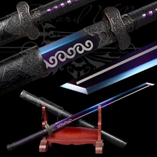 108cm Handmade Sword/High manganese steel/Fighting Master/Real Katana/Sharp
