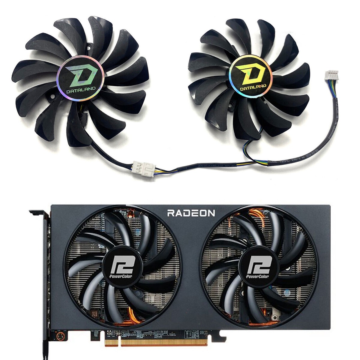 For PowerColor RX5500XT 5600XT 5700 5700XT T129215BU Graphics Card