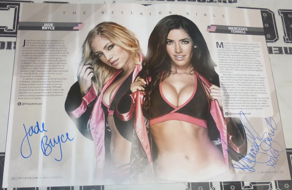 Tito Ortiz Stephan Bonnar Joe Schilling +12 Signed Bellator MMA 131 Program UFC - Image 4 of 4