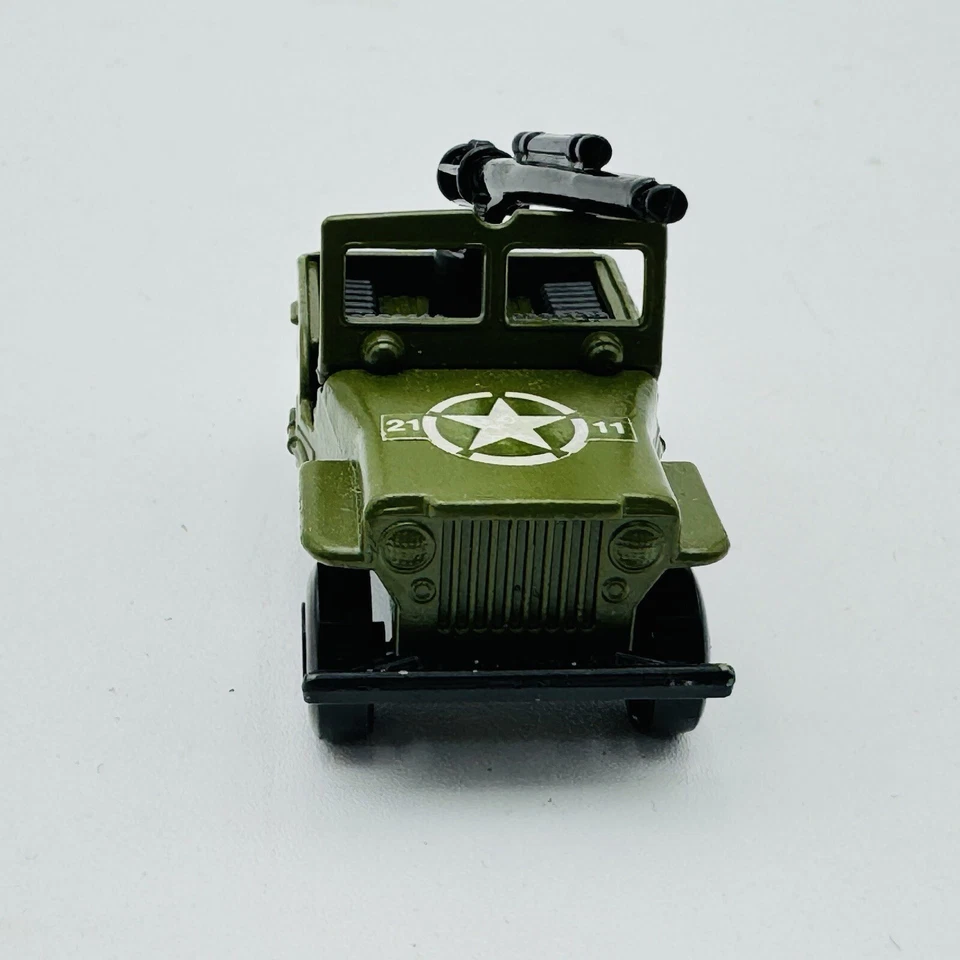 MATCHBOX Superfast Armoured Jeep Lesney No. 38 Vintage England 1976 - Image 3 of 4