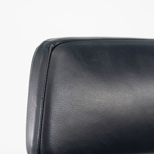 2013 Auckland Lounge Chair by Jean-Marie Massaud for Cassina w Dark Blue Leather - Picture 8 of 8