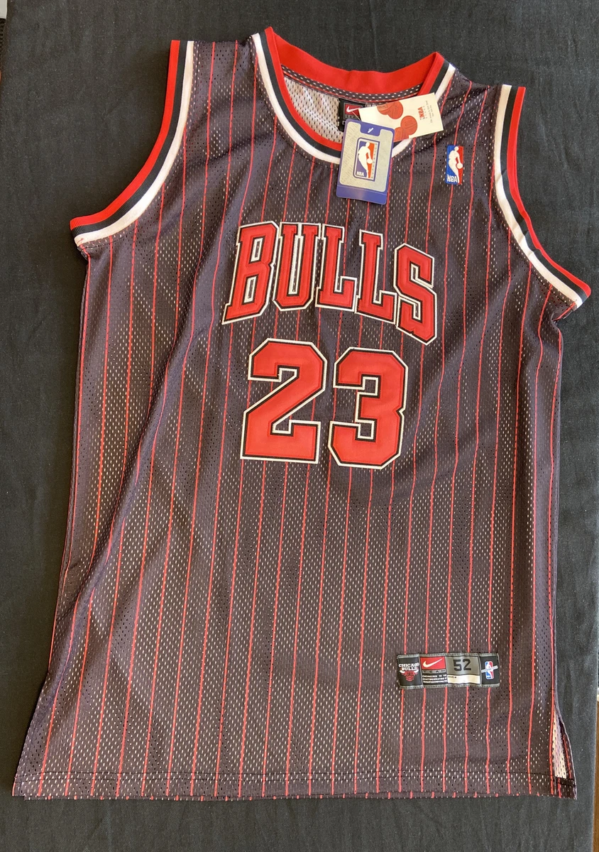 Michael jordan on sale pinstripe jersey