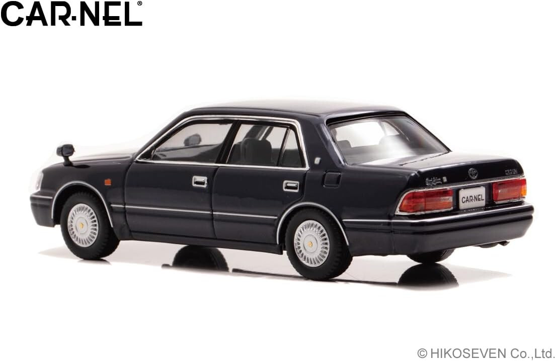 CARNEL 1/43 Toyota Crown Royal Saloon G (JZS155) 1999 Dark Blue