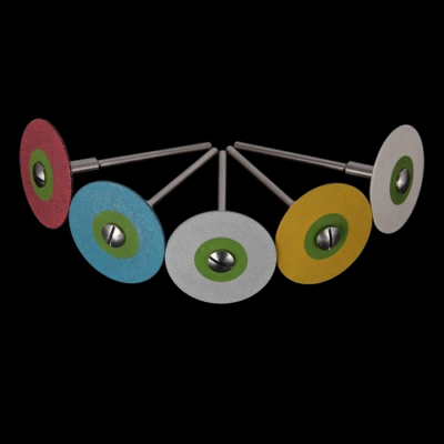 10x Dental Ceramic Diamond Polisher Zirconia Porcelain Polishing