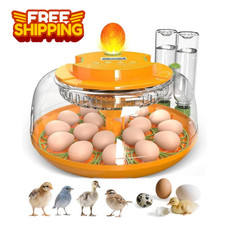 18 Egg Incubators for Hatching Eggs with Automatic Turning and Humidity Control