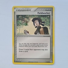 Fieldworker 73/92 Uncommon Trainer EX Legend Maker Pokemon Card 2006 NM