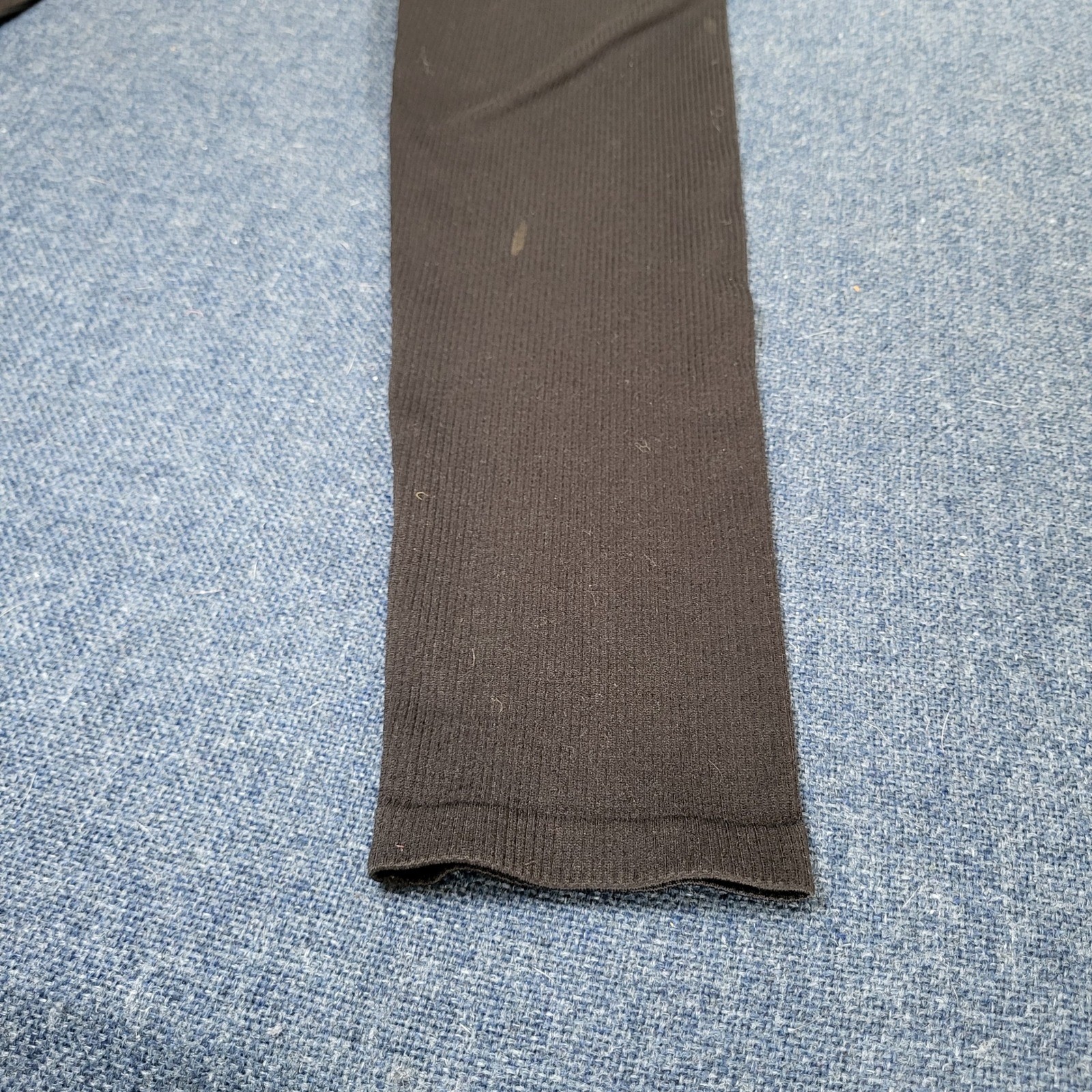 Fabletics Black Ribbed Seamless High Waisted Legg… - image 2