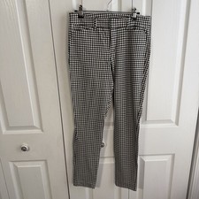 Old Navy Houndstooth High Rise Pixie Skinny Pants Women s Size 6 Petite Business