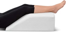 Ebung Memory Foam Leg Elevation Pillow - Support Pillow, White 