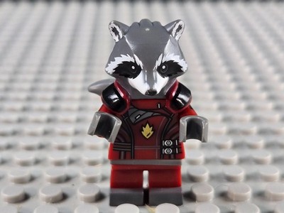 Lego Super Heroes Marvel Rocket Raccoon - Dark Red Outfit sh0090 SHIPS Saturday