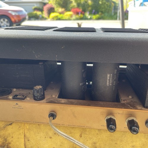 HEATHKIT W7-M AMP VINTAGE Light Comes On But Otherwise Unknown. See Pics! - Picture 15 of 24